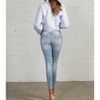 Women's Mid Rise Ankle Skinny Jean - Insane Gene - 3 of 3