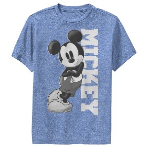 Boy's Disney Mickey Lean Performance Tee - 1 of 4