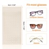 Unique Bargains Soft Portable Storage Scratch-Resistant Women Men Eyeglasses Bag 2 Pcs - 2 of 4