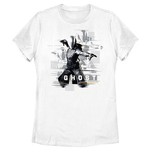 Womens Marvel: Thunderbolts Ghost Glitch T Shirt - 1 of 4
