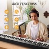Whizmax Piano Keyboard 88 Keys Semi-weighted, Full-Size Electric Keyboard Piano for Beginners,Portable Keyboard with Headphones,Sustain Pedal - 2 of 4