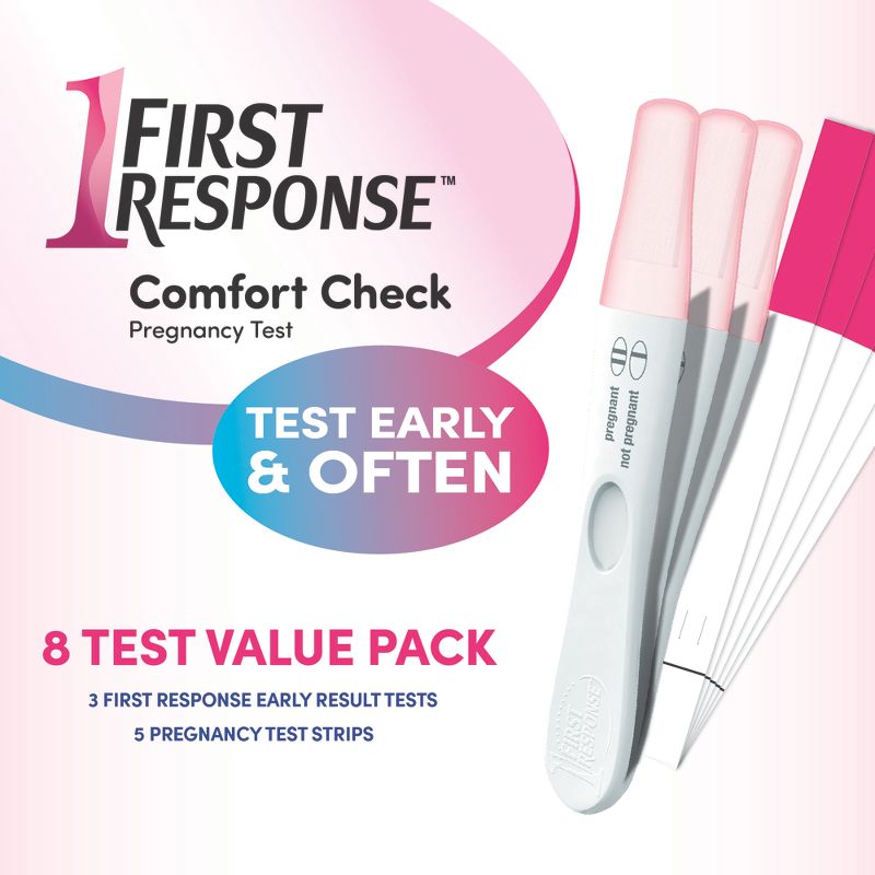 First Response Comfort Pregnancy Tests - 8ct, 5 of 8
