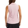 Tipsy Elves Quick Dry Women's Golf Shirt Sleeveless 1/4 Zip Tennis Shirts for Women Tank Top Polo Pickleball Outfits - 3 of 4