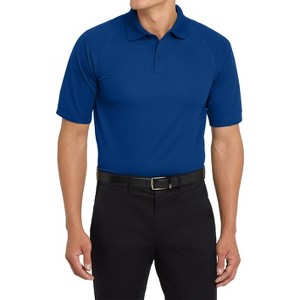 Mafoose Men's Short Sleeve Dry Zone Moisture-Wicking Ottoman Polo Shirt - 1 of 4