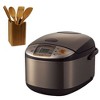 Zojirushi Micom Rice Cooker and Warmer (10-Cup) with Cookbook Bundle - 4 of 4