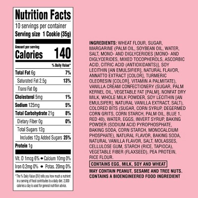 Cotton Candy Cookies with Vanilla Cream Micro Cups - 12.5oz - Favorite Day™