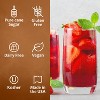 Syruvia Coffee Flavors Variety Pack: Strawberry, Blackberry, Raspberry, Cherry, Mango & Peach 25.4 fl oz Syrup - 4 of 4