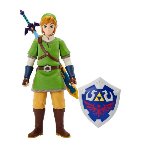 Jakks Pacific World Of Nintendo Legend Of Zelda 20 Action Figure: Link :  Target