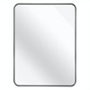 Racxily 30x40 Inch Rectangular Bathroom Mirror, Metal Frame with Shatterproof HD Glass, Wall Mounted - 2 of 4