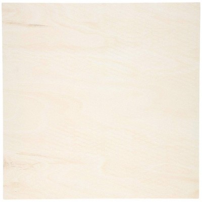 Cradled Wood Panels for Painting, Wood Canvas (10 x 10 in, 6-Pack)