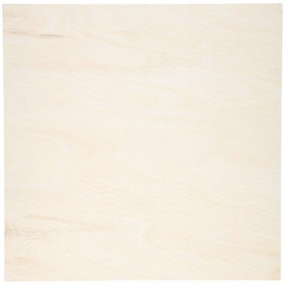 Cradled Wood Panels for Painting, Wood Canvas (10 x 10 in, 6-Pack)