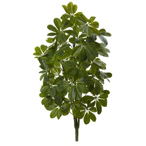 Nearly Natural 32-ft-ft Green Baby Schefflera Artificial Plant (Real Touch) - 1 of 1
