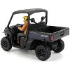 Can-Am Defender XT HD9 Navy Blue and Black with Driver Figure 1/32 Diecast Model by BRP Models - 3 of 4