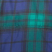 evening blue plaid