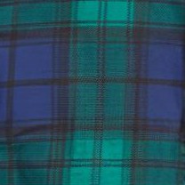evening blue plaid