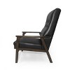 NicBex Leather Accent Chair,Upholstered Living Room Chairs with High Backrest,Mid-Century Modern Arm Chair,Accent Chairs for Living Room - 4 of 4