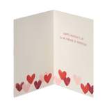 Valentine's Card Soft Heart Pattern