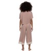 Amelie Cropped Tee and Pant Set - 2 of 2