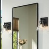 Possini Euro Design Possini Euro Ishii 9 1/4" Wide Matte Black Wall Sconce Set of 2 - 2 of 4