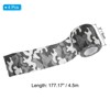 Unique Bargains Self-Adhesive Non-Woven Waterproof Durable Camo Tape Desert 4 Rolls - 2 of 4