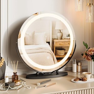 Acekool Vanity Mirror with Adjustable Light Modes, Touch Control - 1 of 4