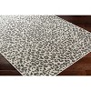 Hauteloom Garbo Blue Leopard Print Area Rug - 3 of 4