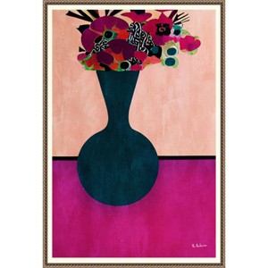 23"x33" My Little Flowers by Bo Anderson: Modern Botanical Lithograph - Amanti Art - 1 of 4