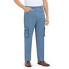 Collections Etc Mens Double Cargo Pocket Pull-on Jeans - 4 of 4