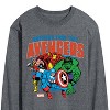 Men's - Marvel - Avengers American Tour Long Sleeve Graphic T-Shirt - 2 of 4