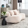 Sapphtopaz High Back Corduroy Bean Bag Chair Lazy Sofa Chair Bean Bag Chairs for Adults Couch for Adults and Kids for Gaming, Watching TV - 4 of 4