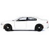 2023 Dodge Charger Pursuit Police Car White "Law Enforcement and Public Service" Series 1/24 Diecast Model Car by Motormax - 2 of 4