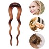 Unique Bargains U-shaped Hair Pin 5.12"x1.57" 1 Pc - 3 of 4