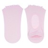 Unique Bargains Women's Non-Slip Yoga Pilates Barre Ballet Five Toe Socks with Grips - 4 of 4