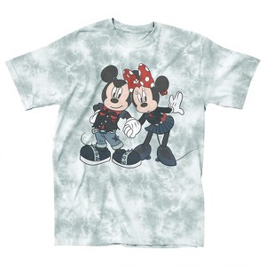 Ladies Mickey Mouse Fashion Shirt - Disney Mickey & Minnie Mouse Clothing - Mickey Mouse Tie Dye T-Shirt - 1 of 4