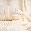 REGALWOVEN Stripe Soft Cozy Decorative Casual Farmhouse Pillow Cases 2 Pcs - 3 of 4