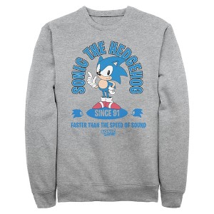 Mens Sonic the Hedgehog Faster Than the Speed of Sound Sweatshirt - 1 of 4