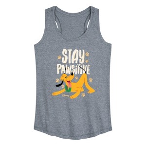 Women's - Disney - Cats & Dogs Graphic Racerback Tank - 1 of 4