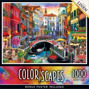 MasterPieces 1000 Piece Puzzle - Venice la Vecanza - 19.25"x26.75" - 1 of 4