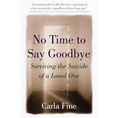 No Time to Say Goodbye - by  Carla Fine (Paperback)