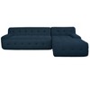 Modern Large L-Shaped Modular Sofa, Minimalist Style, 2-Piece Set with Free Combinations, Suitable for Living Rooms, Apartments, and Lounges - image 3 of 4