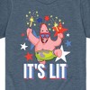 Boys' - SpongeBob SquarePants - Lit Fireworks Patrick Short Sleeve Graphic T-Shirt - 2 of 4