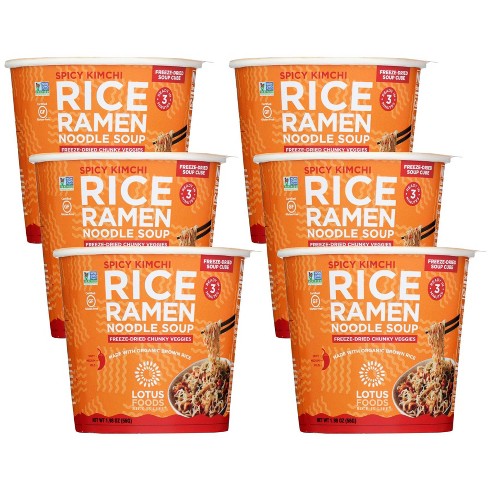 Lotus Foods Gluten Free Spicy Kimchi Rice Ramen Noodle Soup, 1.98 oz -  Gerbes Super Markets