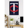 Trends International MLB Minnesota Twins - Logo 25 Framed Wall Poster Prints - 2 of 4