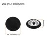Unique Bargains Cloth Covered Aluminum Sewing Buttons 20 Pcs - 2 of 4
