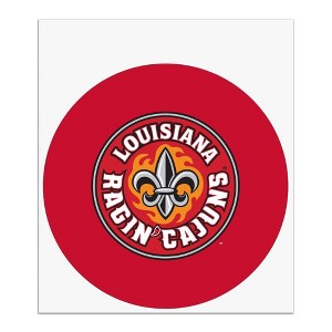 University of Louisiana at Lafayette Primary Logo Automotive Car Window Locker Circle Bumper Sticker - 1 of 4