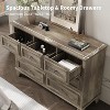 7 Drawer Dresser,Large Wooden Storage Chest of Drawers with Exquisite Metal Handles - 3 of 4