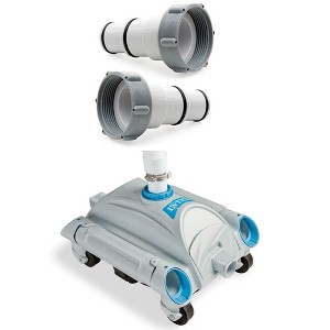 Intex Replacement Hose Adapter (Pair) & Intex Automatic Pool Cleaner Vacuum - 1 of 4