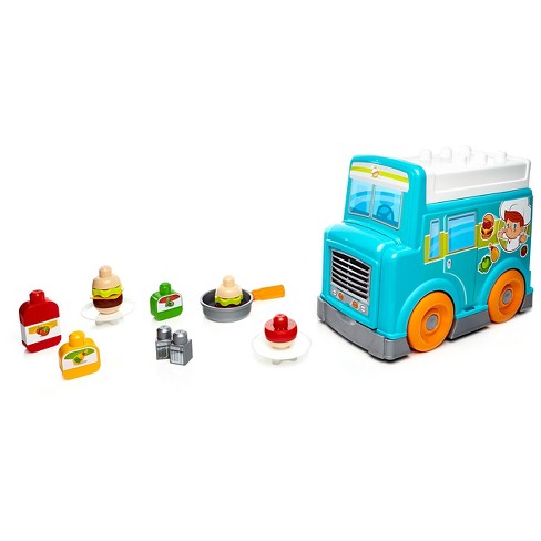 Mega Bloks First Builders Food Truck Setchen Building Set