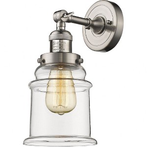 Canton - 1 Light Wall Sconce In Industrial Style-11 Inches Tall and 6.5 Inches Wide - 1 of 1