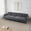 Nebula Vortex 128" Wide Upholstered 4 Seater Sofa For Living Room - 2 of 4